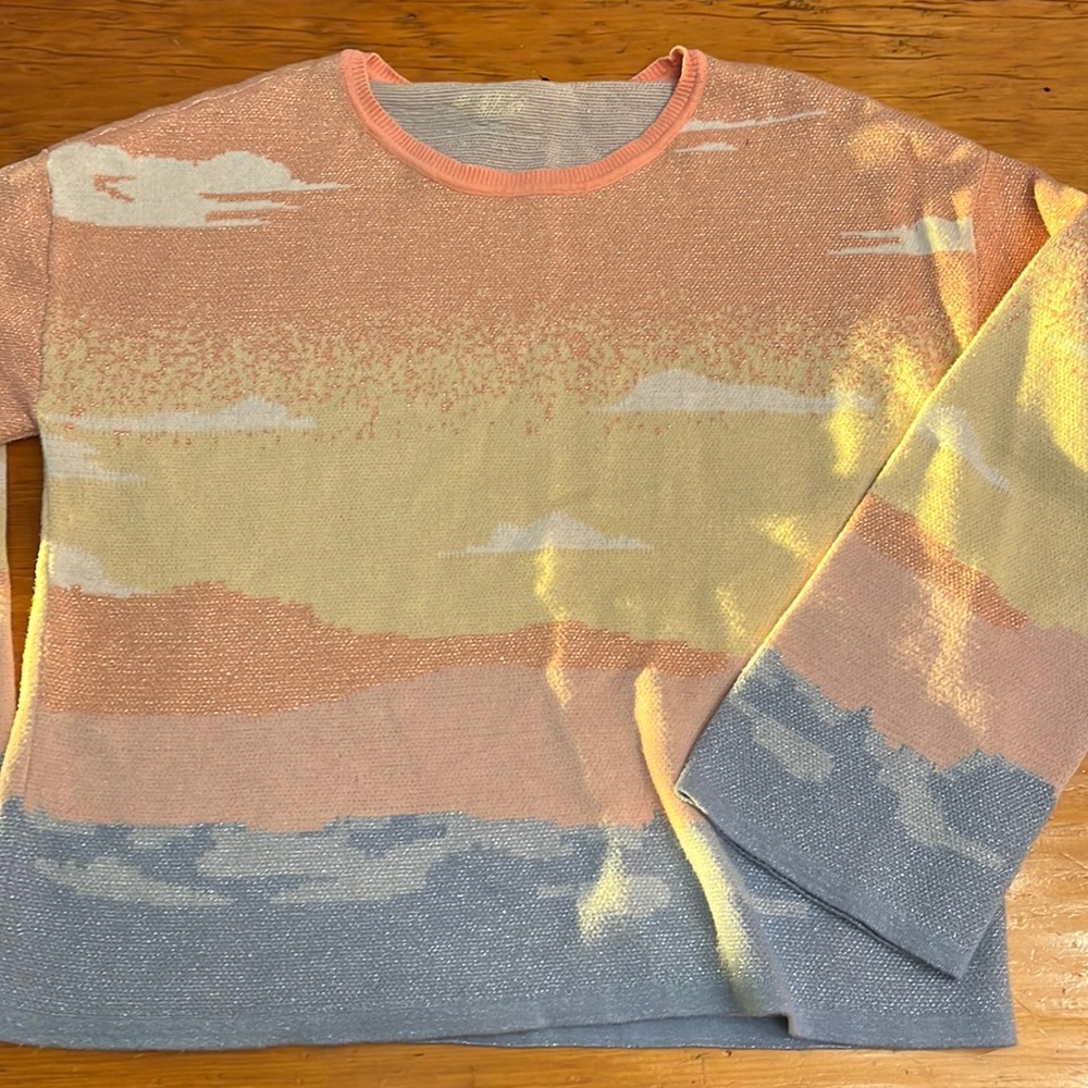 INC International Concepts Sunset Sweater